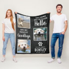 My Favorite Hello Quote & Photo Pet Loss Keepsake