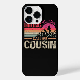 My Favorite Hiking Buddies Call Me Cousin Vintage iPhone 14 Pro Max Case