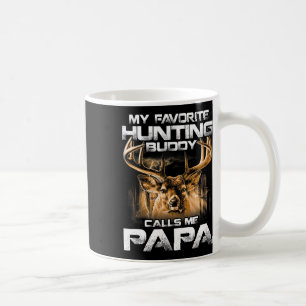 My Favorite Hunting Buddy Calls Me Papa Coffee Mug