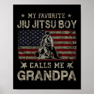 My Favorite Jiu Jitsu Boy Calls Me Grandpa Father' Poster