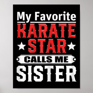 My Favorite Karate Star Calls Me Sister  Poster