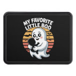My Favorite Little Boo Halloween T-shirt Hitch Cover