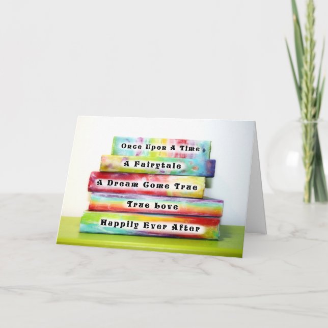 "My Favorite Love Story Is Ours" Valentine's Day Holiday Card (Front)