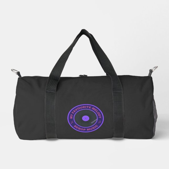 My favorite melody Bebop music Duffle Bag (Front)