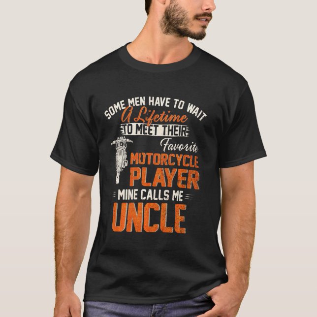 My Favorite Motorcycle Dirt Bike Player Calls Me U T-Shirt (Front)