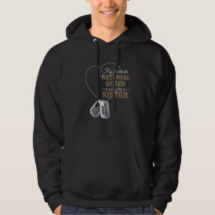 My Favorite National Guard Calls Me Sister Nationa Hoodie