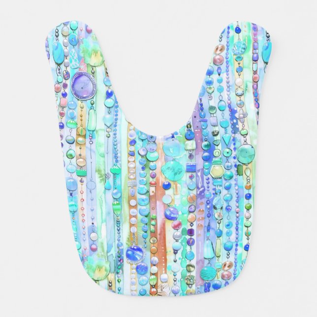 My Favorite Necklaces 02 Baby Bib (Front)