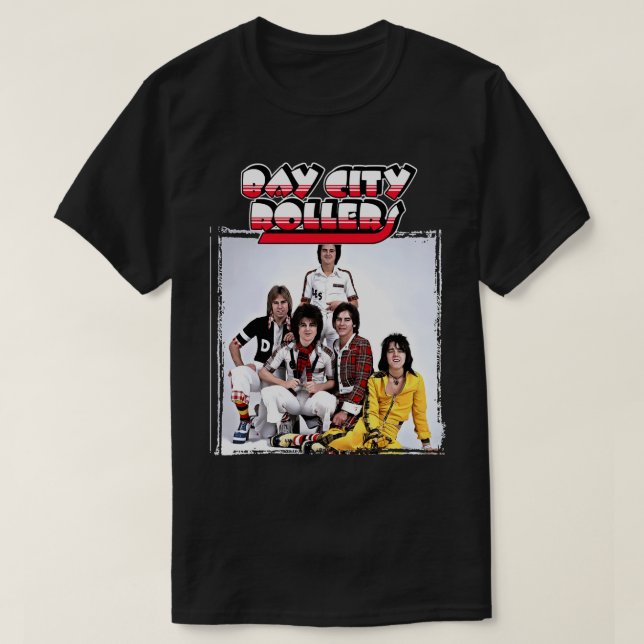 My Favorite People Band Bay City Rollers Music Roc T-Shirt (Design Front)