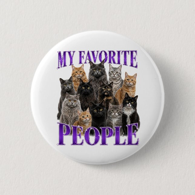 My Favorite People Button (Front)