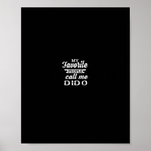 My Favorite People Call Me Dido Ukraine Ukrainian Poster