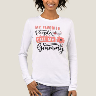 My Favorite People Call Me Grammy Tri-Blend Shirt