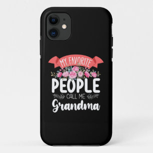 My Favorite People Call Me Grandma Mother's Day iPhone 11 Case