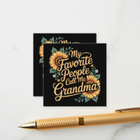 My Favorite People Call Me Grandma Mother's Day