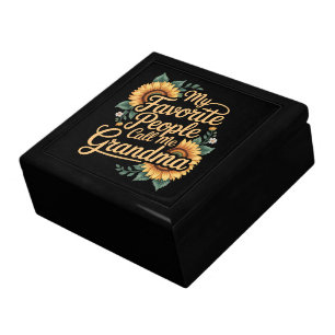 My Favorite People Call Me Grandma Mother's Day Gift Box