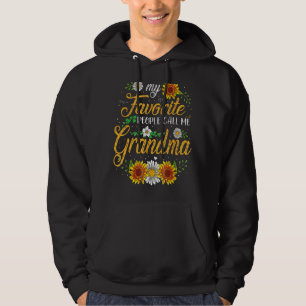 My Favorite People Call Me Grandma Mother's Day Hoodie