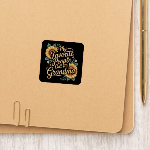 My Favorite People Call Me Grandma Mother's Day Patch