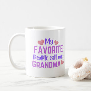 My Favorite People Call Me Grandma Mug – Cute Gift