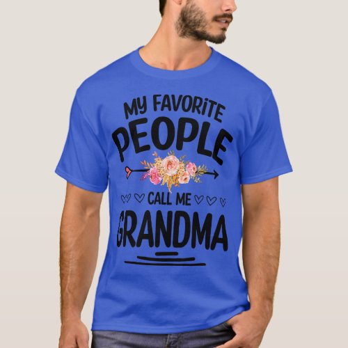 My favorite people call me grandma T_Shirt