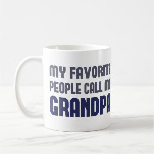 My Favorite People Call Me Grandpa Coffee Mug