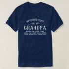 My Favorite People call Me Grandpa or Custom Name
