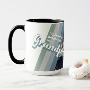 My Favorite People Call Me Grandpa Photo Gift Mug