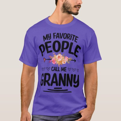 My favorite people call me granny T_Shirt