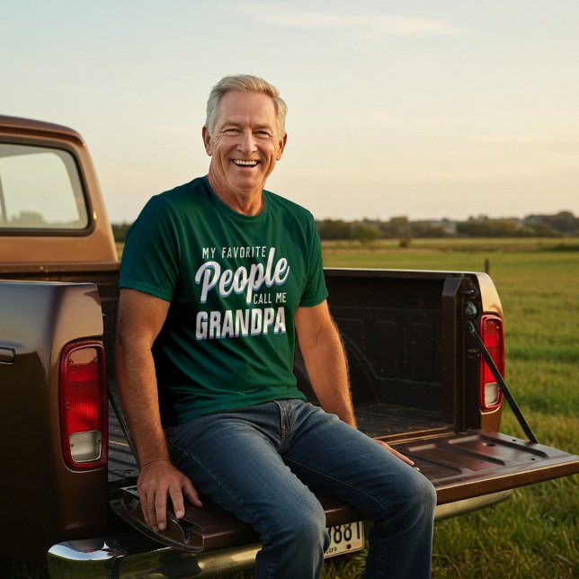 "My Favorite People Call Me" Men's T-Shirt (Creator Uploaded)