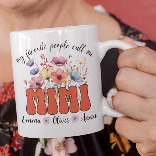 My Favorite People Call Me Mimi Mug (Creator Uploaded)