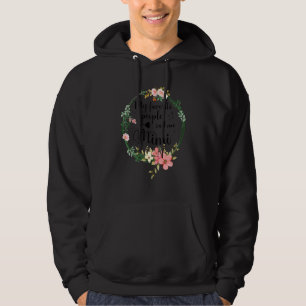 My Favorite People Call Me Mimi Women Floral Grand Hoodie