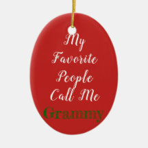 My favorite people call me...ornament