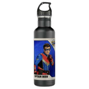 My Favorite People Captain Man Unisex Boy Girl Gif Stainless Steel Water Bottle