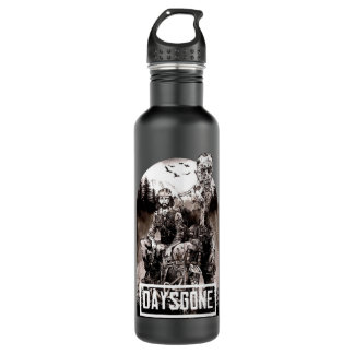 My Favorite People Days Gone - Game Discharge Wolf Stainless Steel Water Bottle