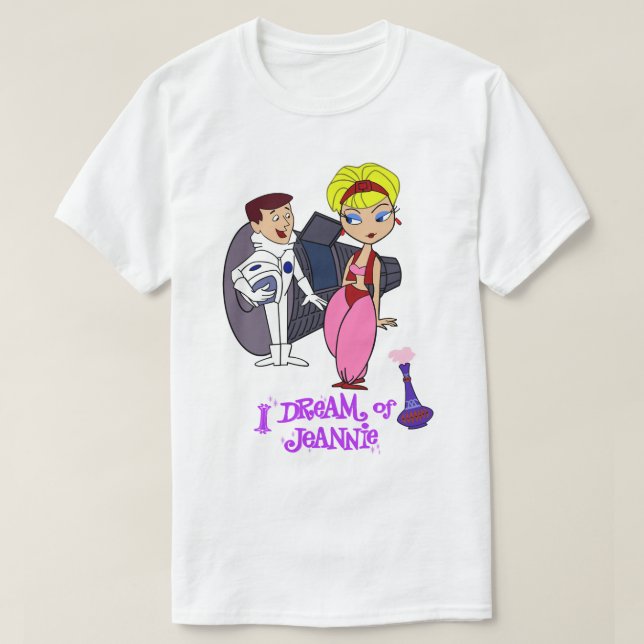 My Favorite People Dream of Jeannie Cool Graphic G T-Shirt (Design Front)