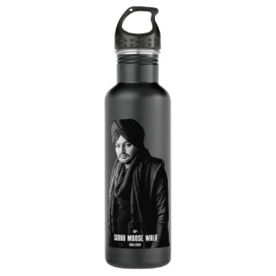 My Favorite People Punjabi Sidhu Music Moose Wala Stainless Steel Water Bottle