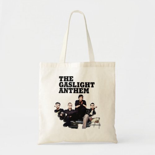 My Favorite People The Gaslight Anthem Cartoon Art Tote Bag