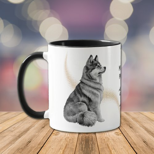 My Favorite Person is a Siberian Husky Dog Mug