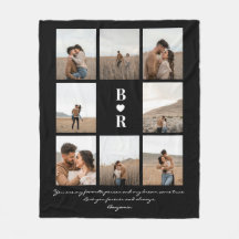 My Favorite Person Modern Script 8 Photo Monogram