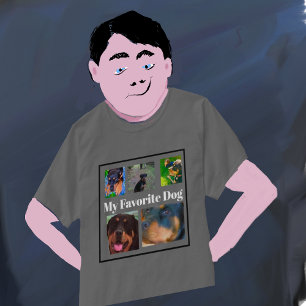My Favorite Pet Create-Your-Own 5-place  T-Shirt