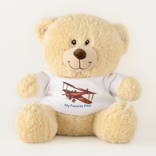 My Favorite Pilot Teddy Bear