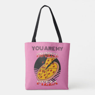 My Favorite Pizza, Elegant cool dad gift   Tote Bag