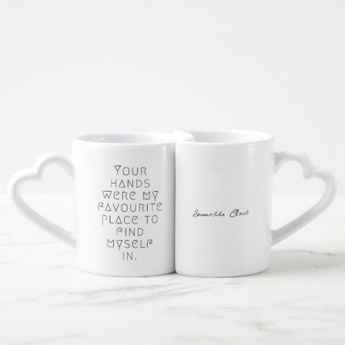 My Favorite Place Coffee Mug Set