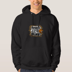 My Favorite Player Calls Me Grammy Basketball Xmas Hoodie