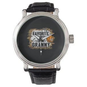 My Favorite Player Calls Me Grammy Basketball Xmas Watch