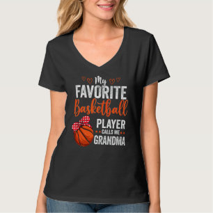 My Favorite Players Call Me Grandma  Basketball Gr T-Shirt