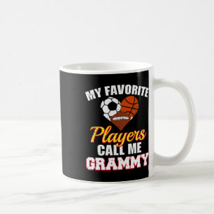 My Favorite Players Soccer Bysketbyll Footbyll Gra Coffee Mug