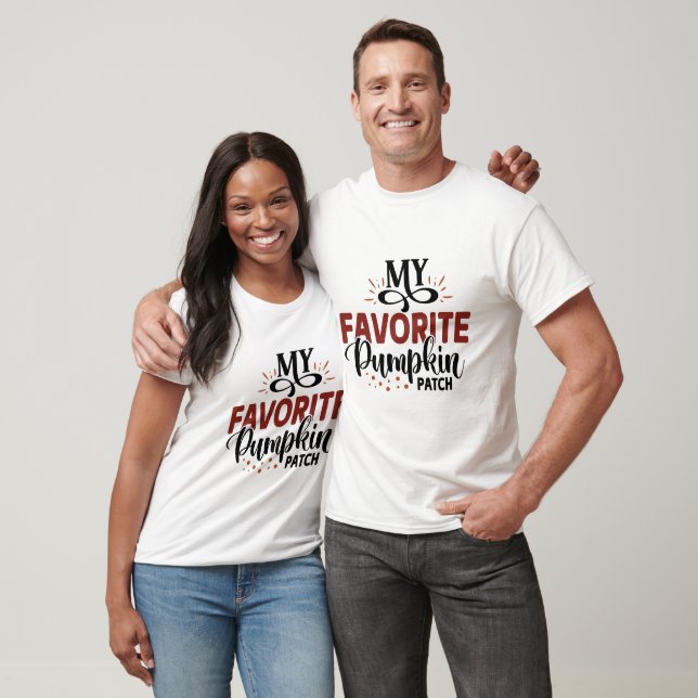 My Favorite Pumpkin Patch - Fall T-Shirt (Unisex)