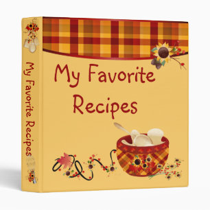 My Favorite Recipe Binder