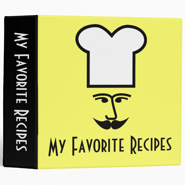 My Favorite Recipes Binder (Front/Spine)