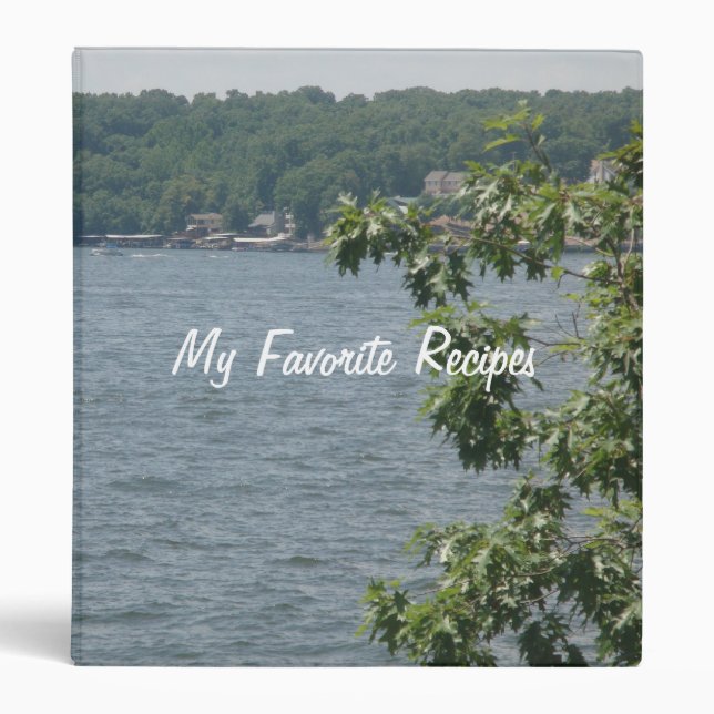 My Favorite Recipes Binder (Front)