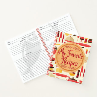My Favorite Recipes Notebook